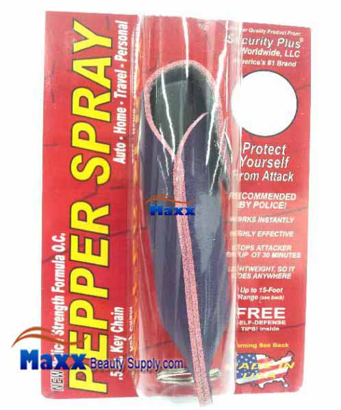 Security Plus Protect yourself Pepper Spray 1/2oz - Dark Purple Cover